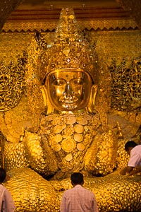 Mandalay pagode Mahamuni