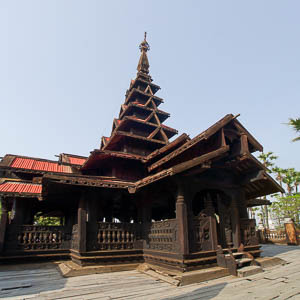 Innwa Ava monastère Bagaya Kyaung
