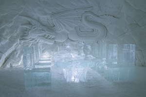 snow village game of thrones