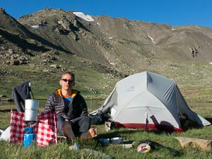 Bivouac lac des Gardioles