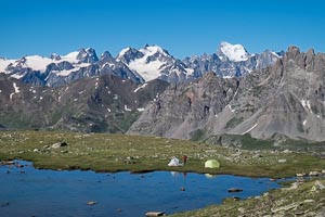 Bivouac lacs des Gardioles